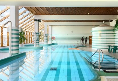 Picture of indoor pool.